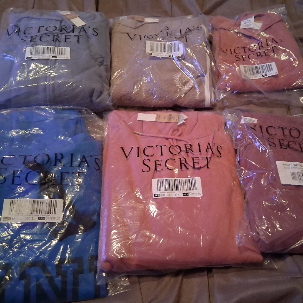 Victoria secret sweater and sweatpants sets L&XL